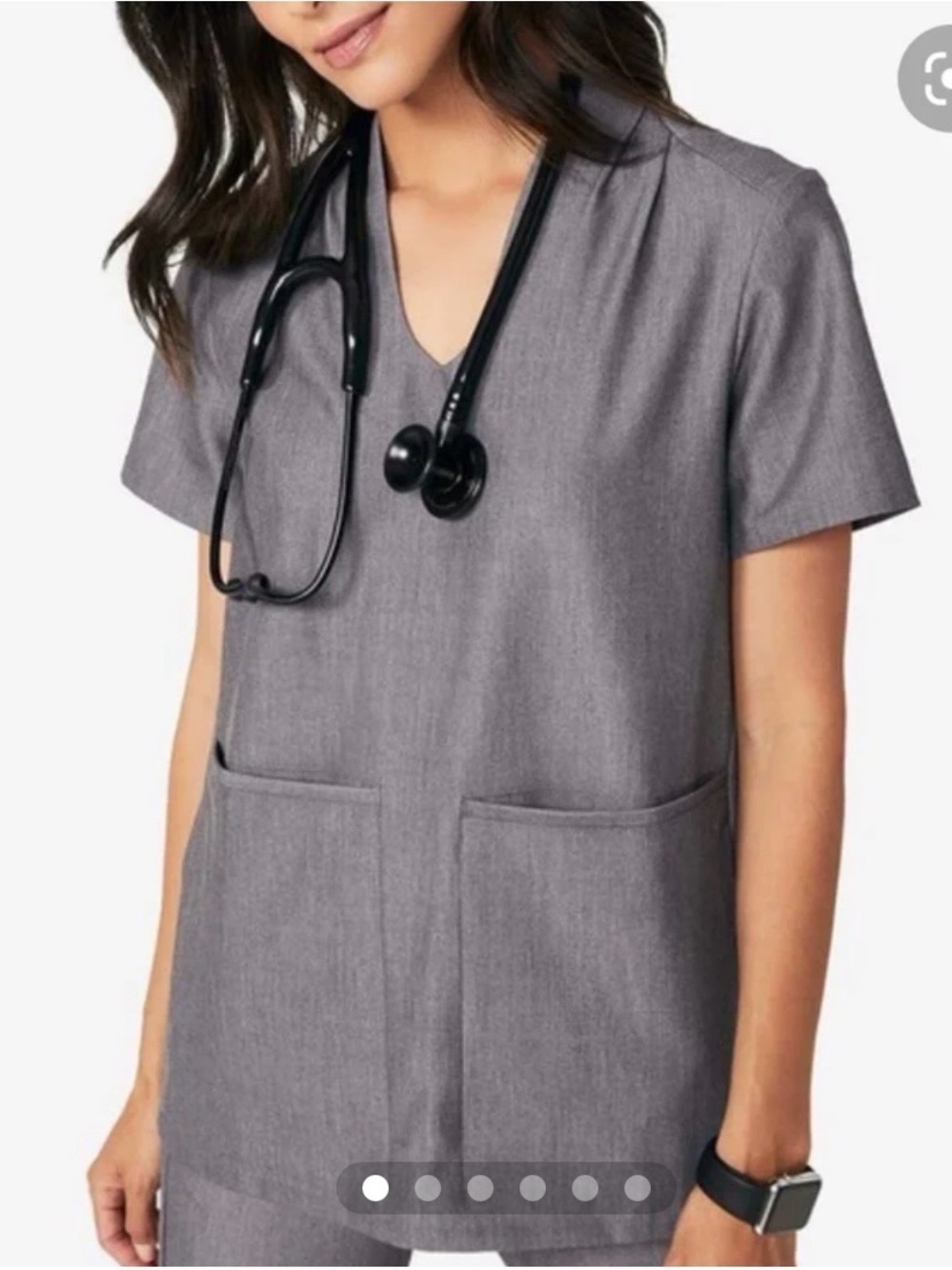 Figs Banepa Scrubs Top Women’s Size XL
